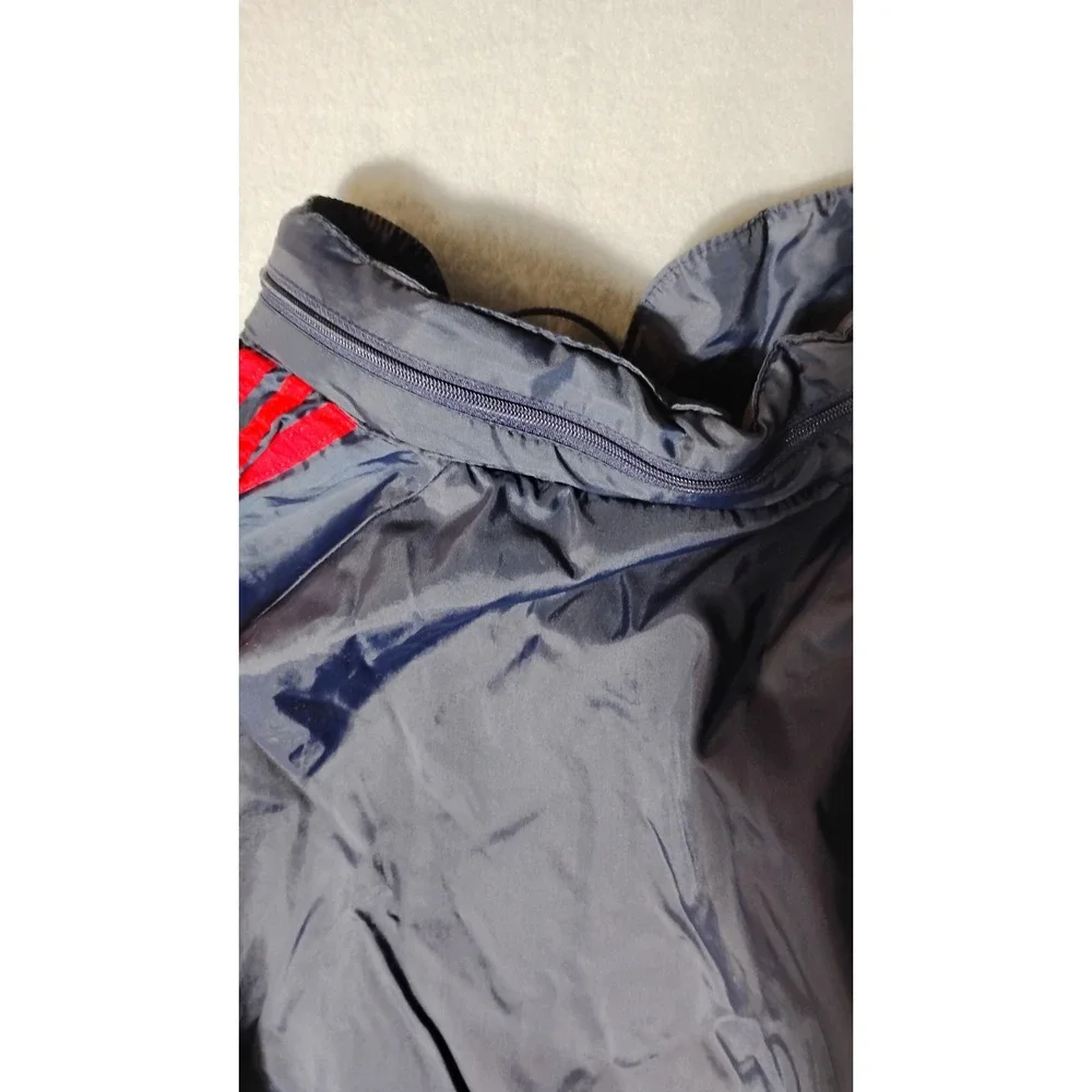 Adidas Vintage Track Jacket‎ Blue Red Stripe Full Zip Mens Size L - Picture 4 of 5